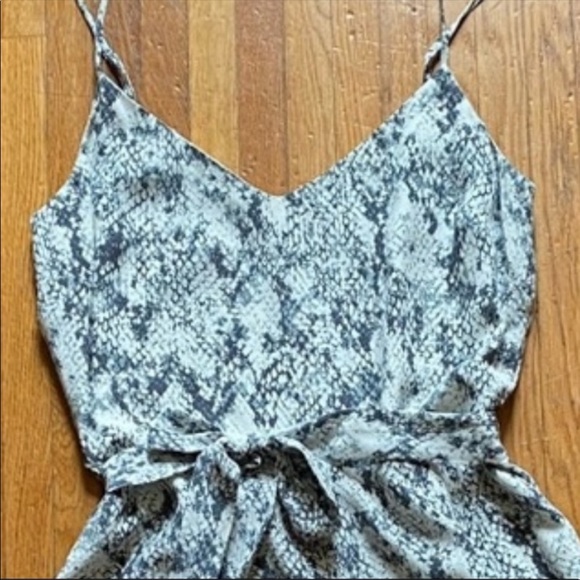 L’AGENCE Jaelyn Snake Print Jumpsuit - Picture 8 of 8